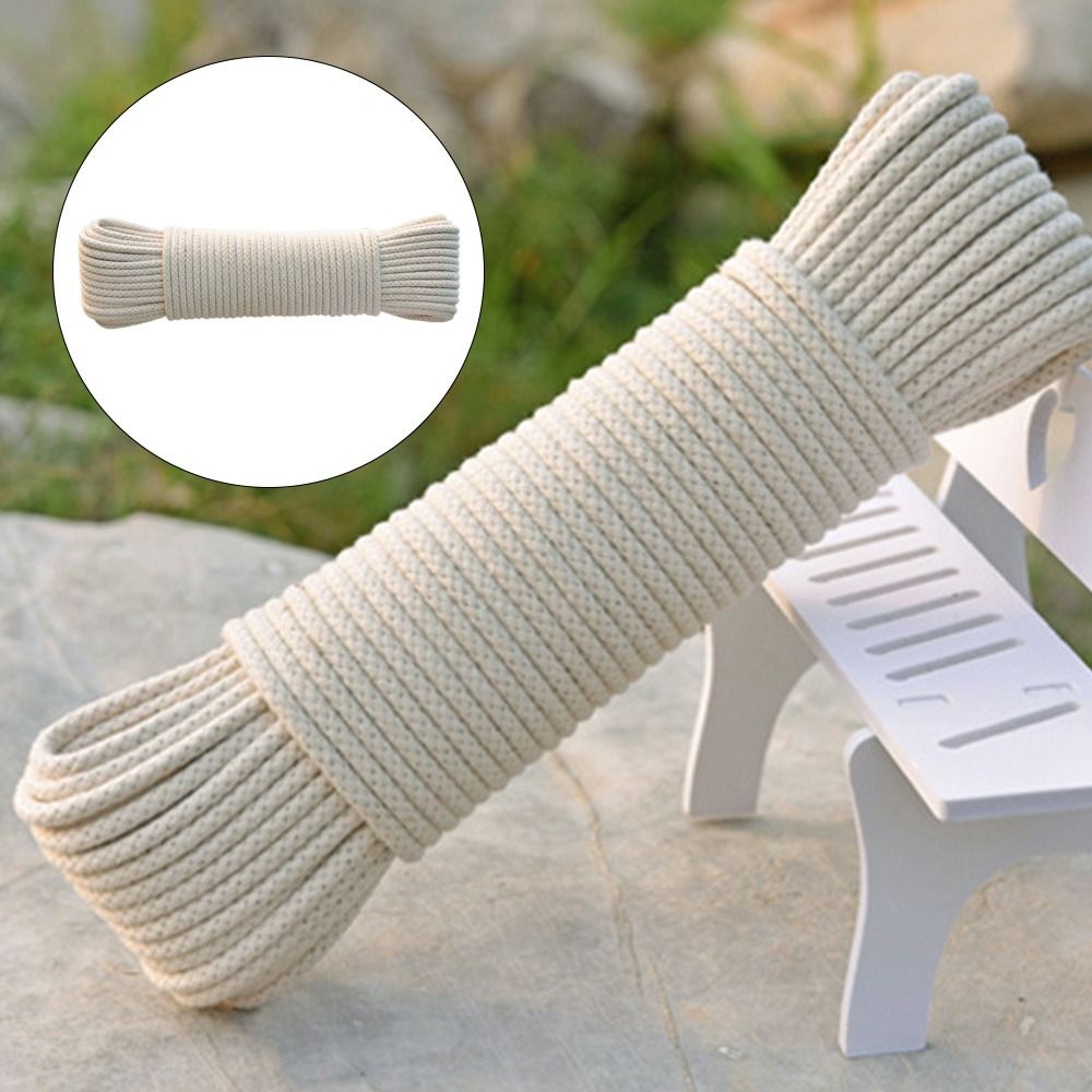 Outdoor Furniture Rope - Многоразовая прочная хлопковая веревка, мягкая веревка