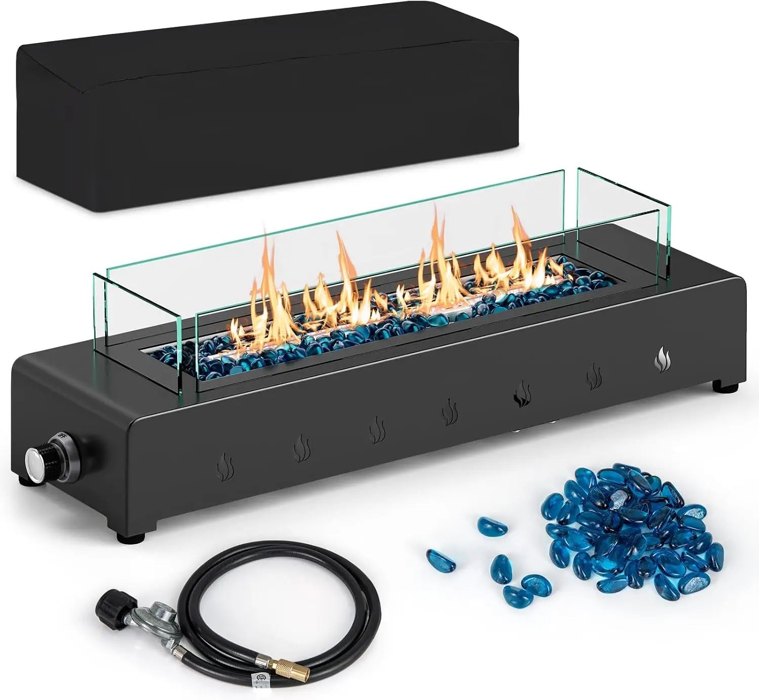 Fire Pit Bowl - Бестселлер: Настольный пропановый камин 30 дюймов,