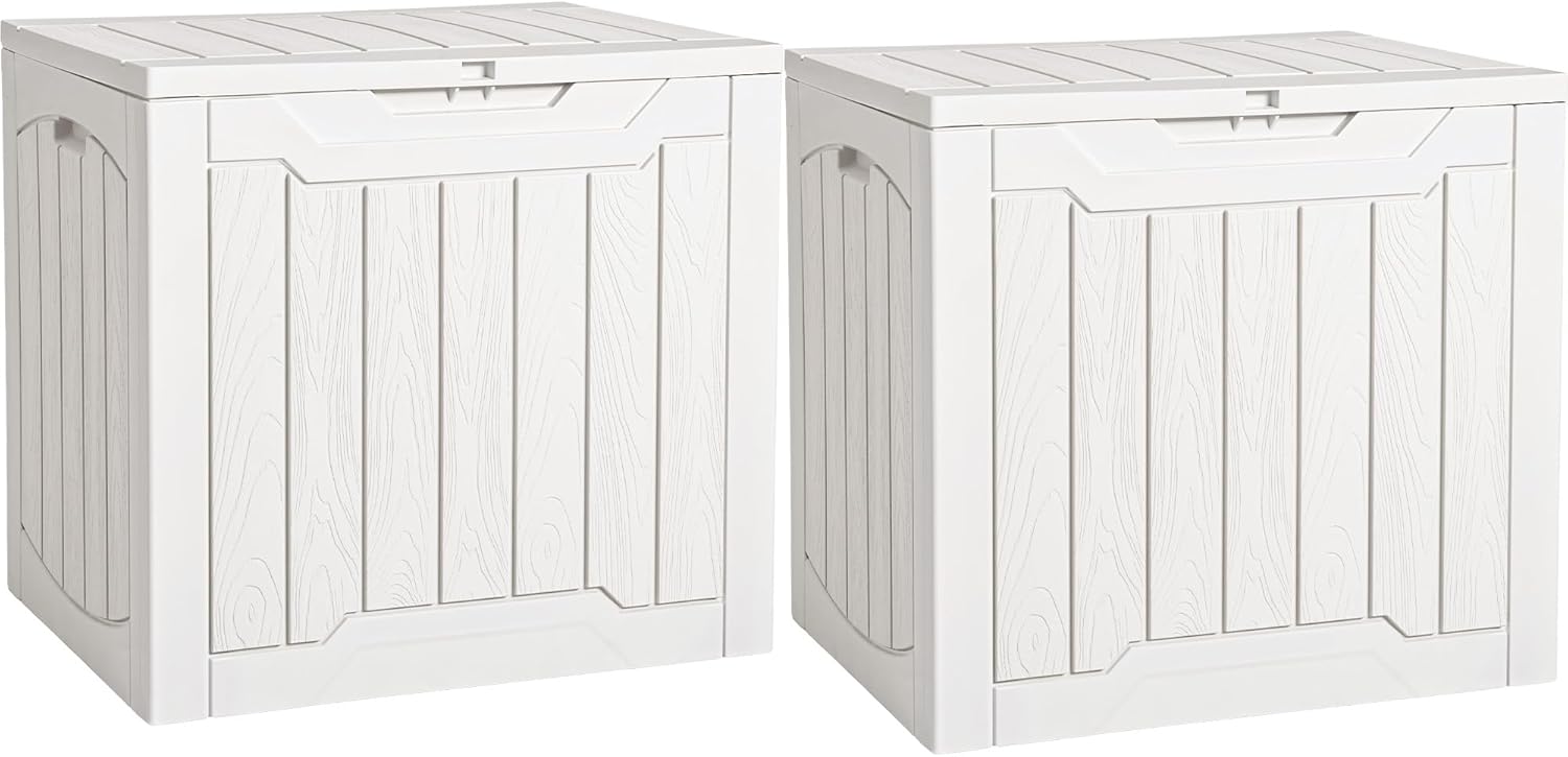 Garden Storage Box - Набор из 2-х запираемых уличных ящиков