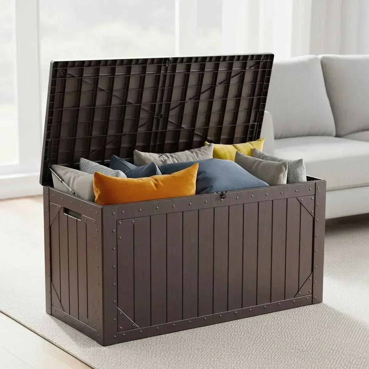 Garden Storage Box - Большой водонепроницаемый ящик для хранения на
