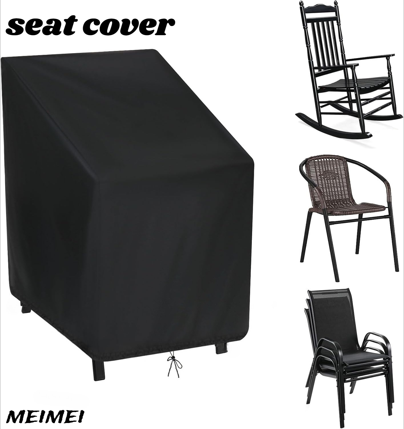 Outdoor Furniture Cover Waterproof - Многослойный пылезащитный чехол для стула, сумка