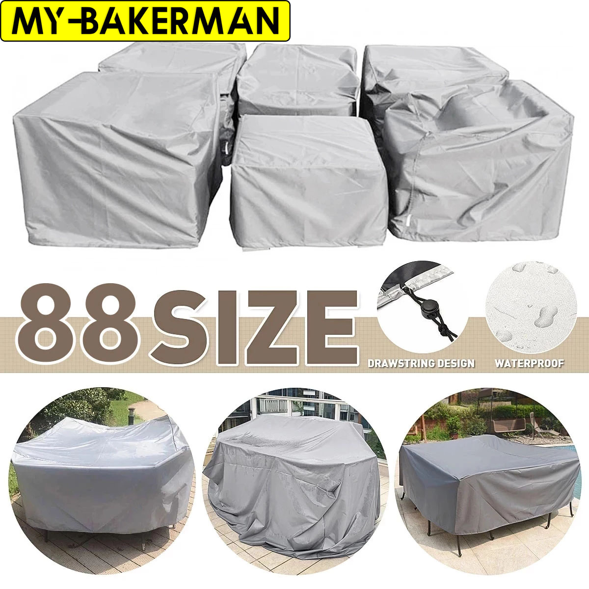 Outdoor Furniture Set Sale - Чехлы для мебели для патио, водонепроницаемые,
