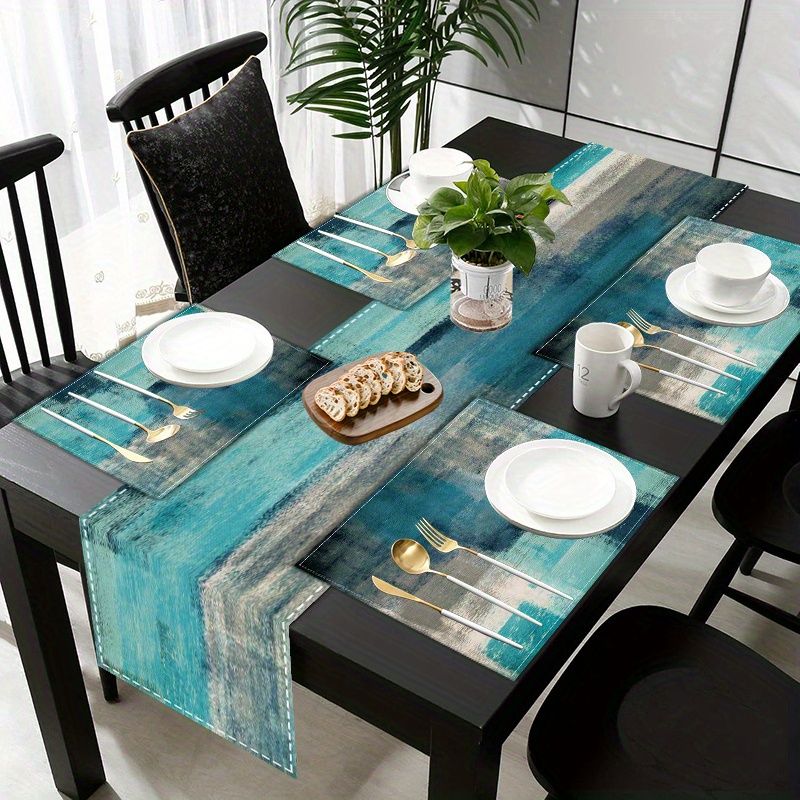 Outdoor Furniture Dining - Набор скатертей-дорожек и подставок под тарелки