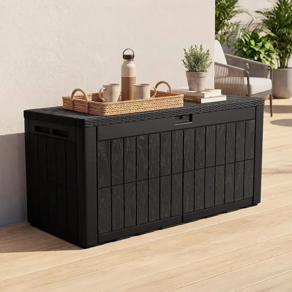Большой уличный ящик для хране – обзор и цена Garden Storage Box