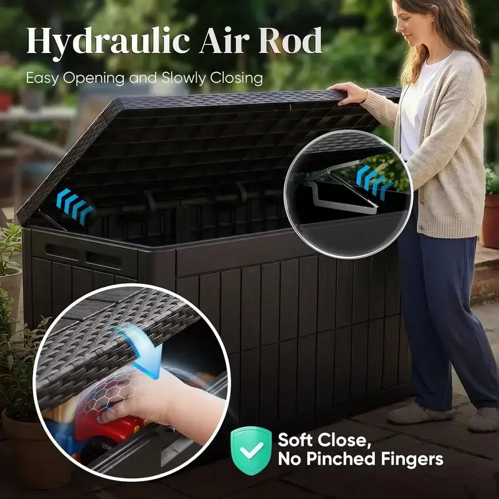 Большой уличный ящик для хране – обзор и цена Garden Storage Box