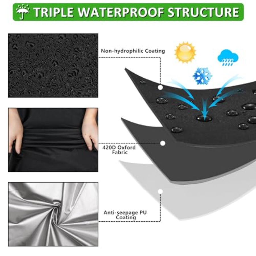 Круглые чехлы для садовой мебе – обзор и цена Outdoor Furniture Cover Waterproof