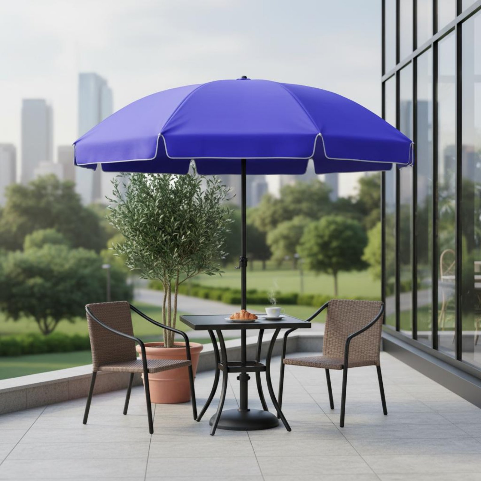 Круглый всепогодный зонт, водо – обзор и цена Outdoor Furniture Vendors