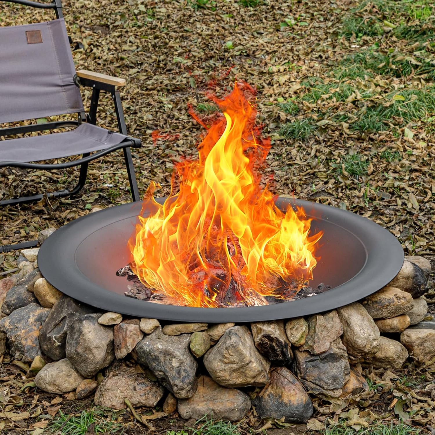 35-дюймовая стальная чаша для  – обзор и цена Fire Pit Bowl
