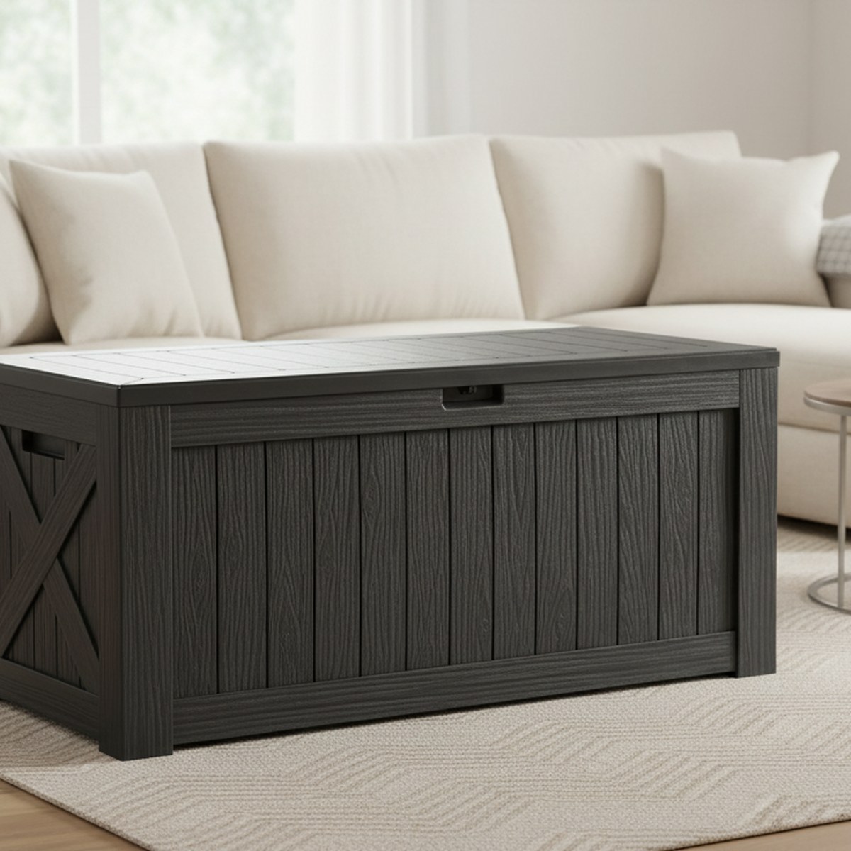 Большой уличный ящик для хране – обзор и цена Garden Storage Box