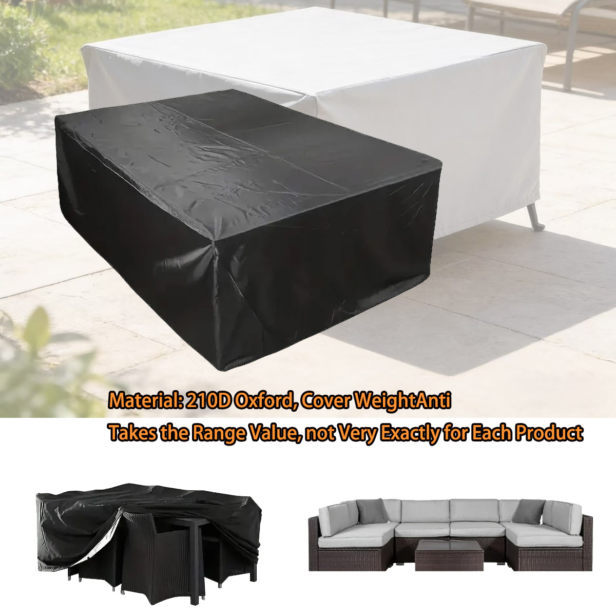 Чехол для уличной мебели 600 р – обзор и цена Outdoor Furniture Cover Waterproof