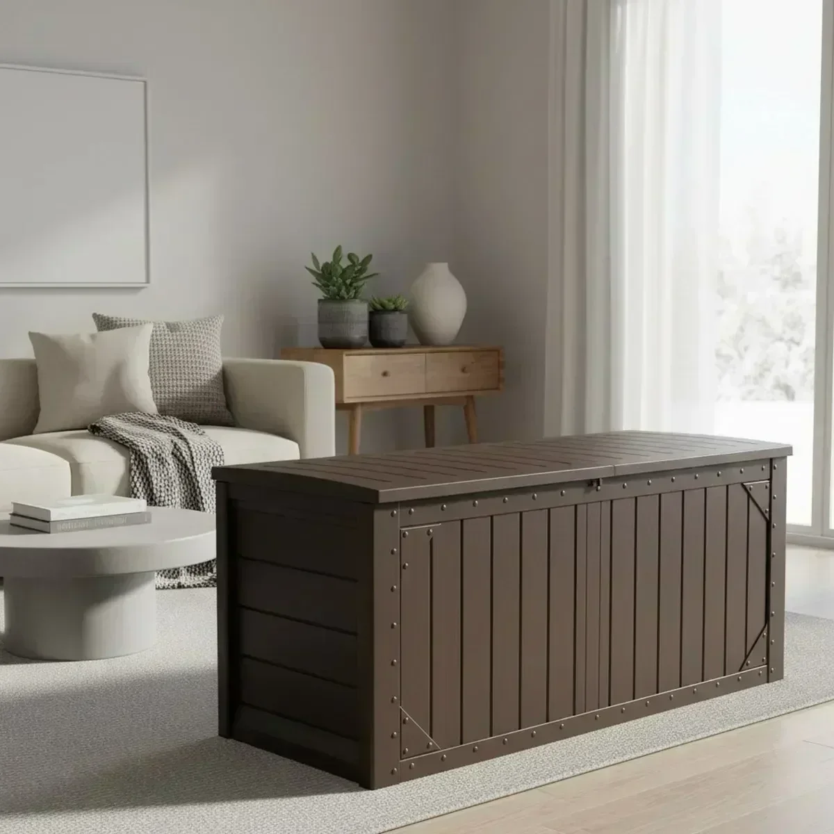 Большой водонепроницаемый ящик – обзор и цена Garden Storage Box