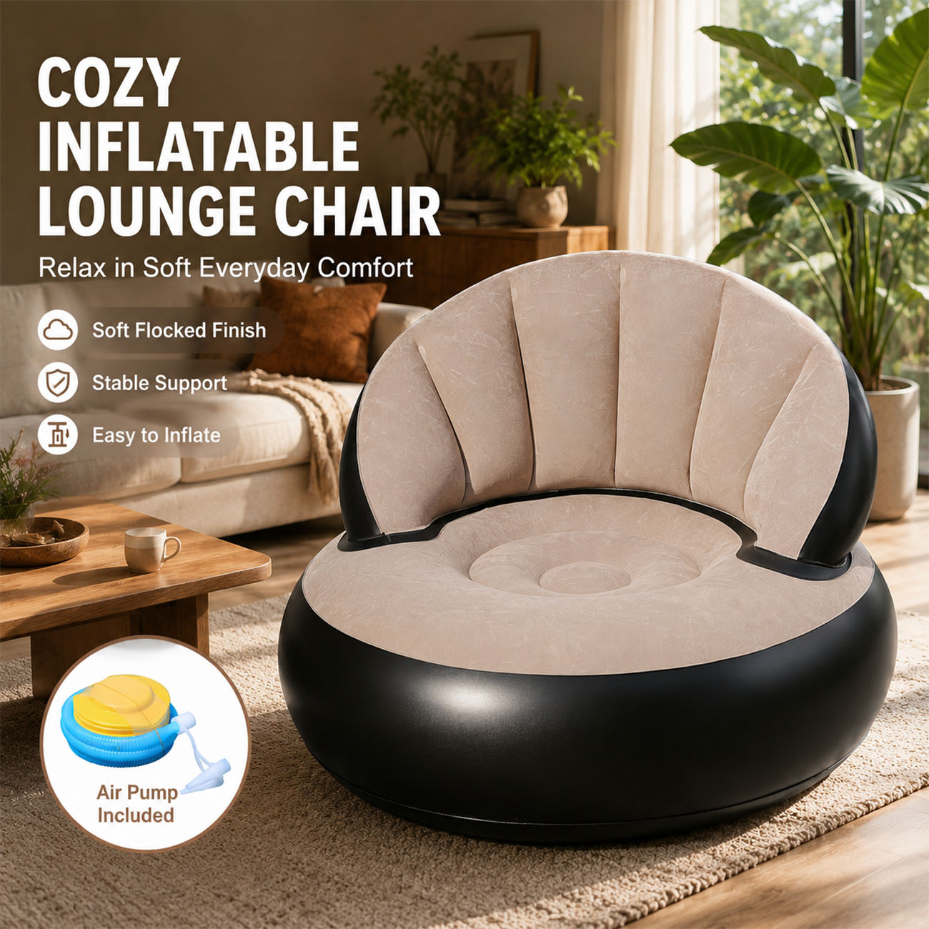 Надувное кресло для взрослых,  – обзор и цена Outdoor Furniture Lowes