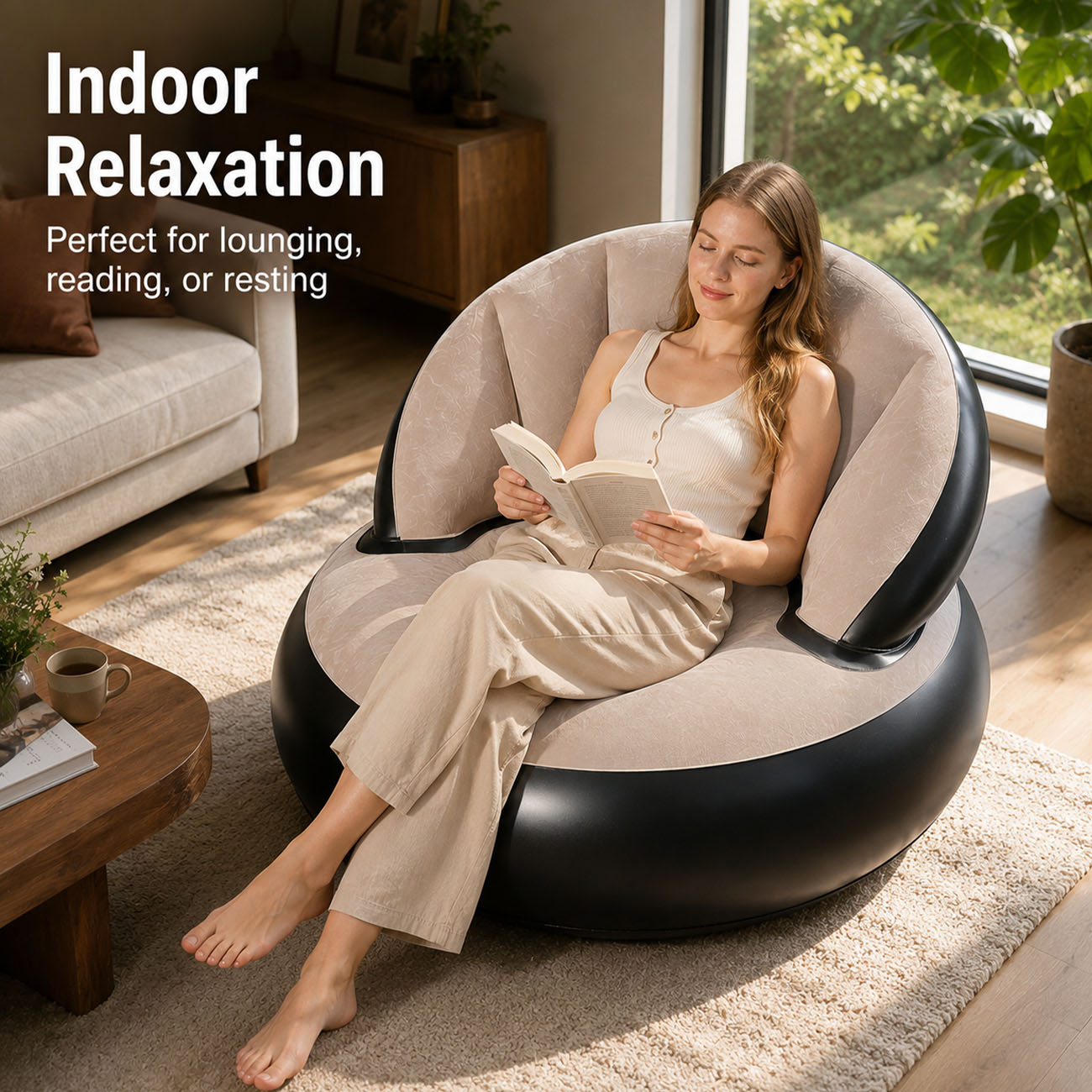 Надувное кресло для взрослых,  – обзор и цена Outdoor Furniture Lowes